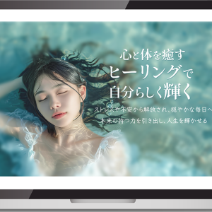 Design LaboMilkyWay様ＨＰのＴＯＰイメージ制作（ヒーリング）